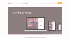 Desktop Screenshot of danielbatistagalvao.com.br