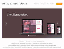 Tablet Screenshot of danielbatistagalvao.com.br